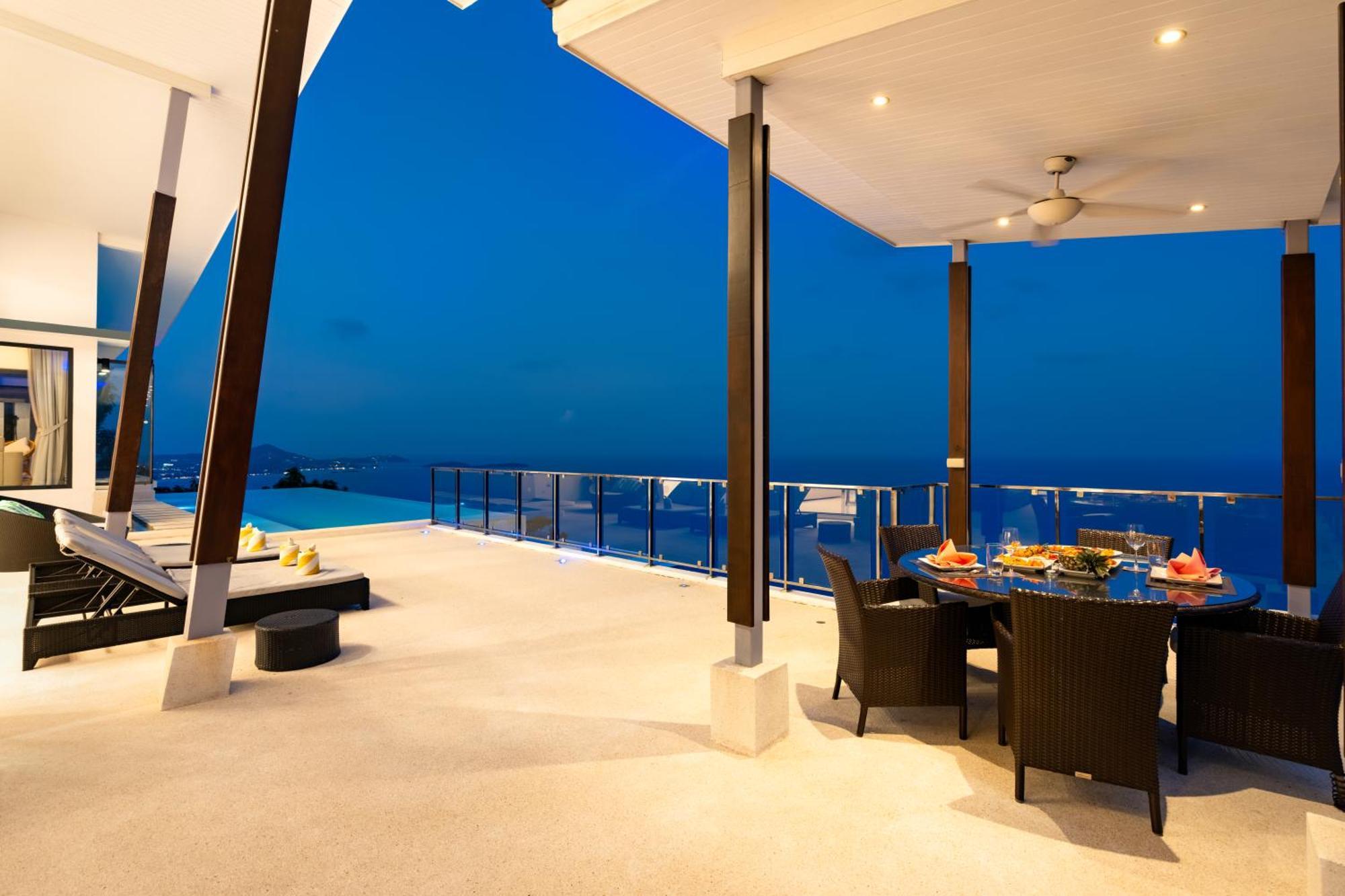 Karpe Diem Villa - Twin Infinity Pools Strand von Chaweng Exterior foto