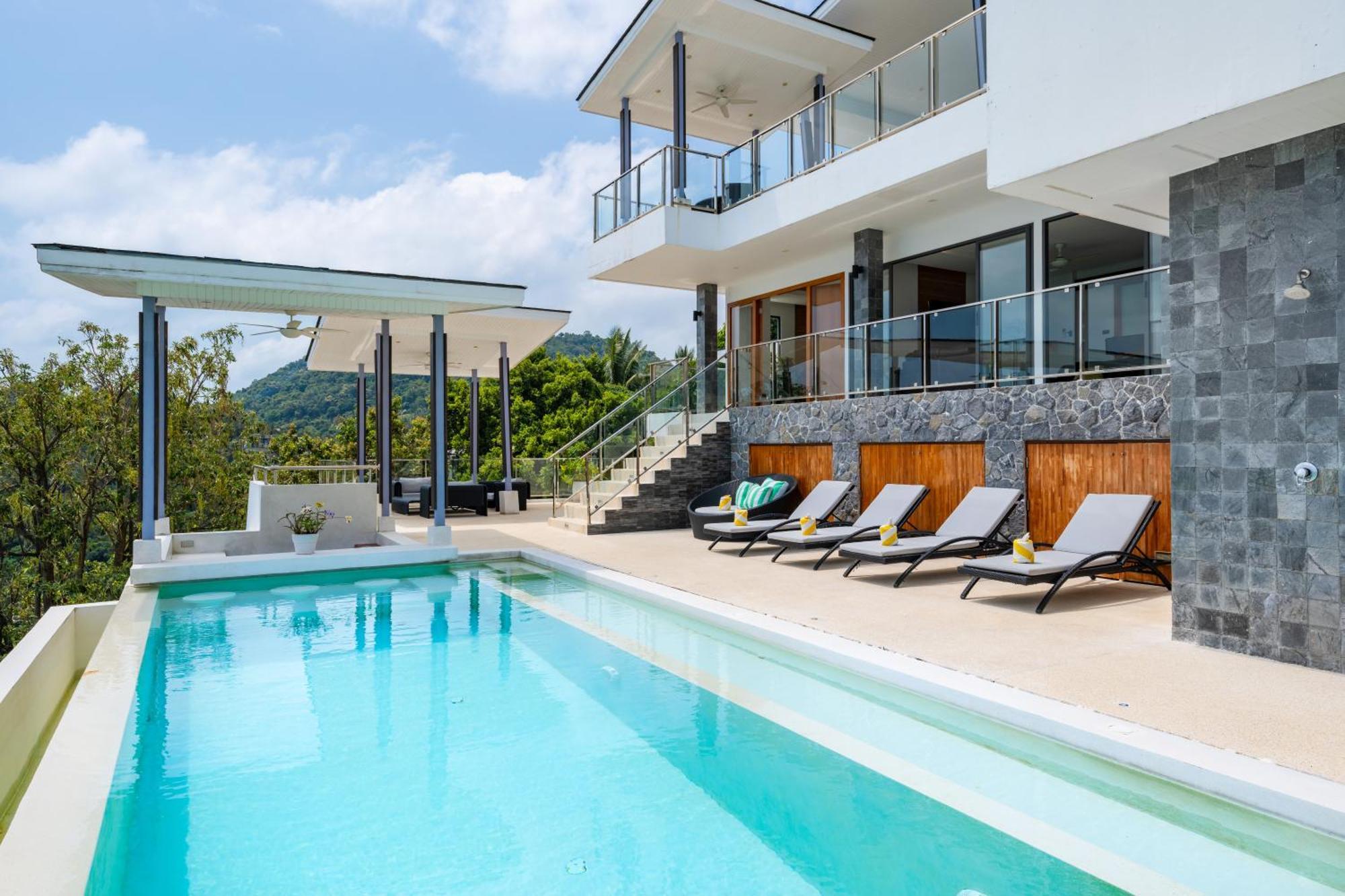 Karpe Diem Villa - Twin Infinity Pools Strand von Chaweng Exterior foto