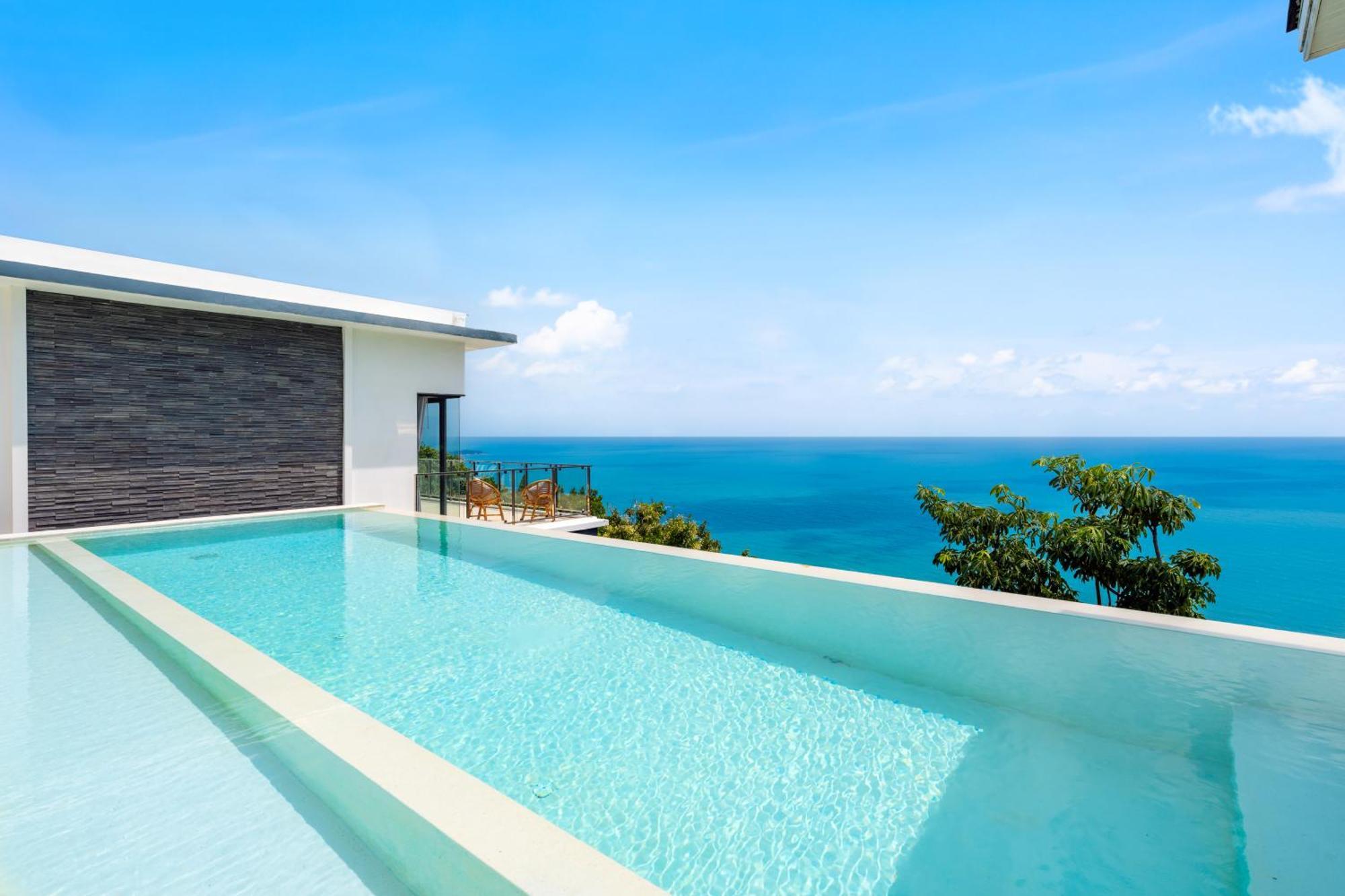 Karpe Diem Villa - Twin Infinity Pools Strand von Chaweng Exterior foto