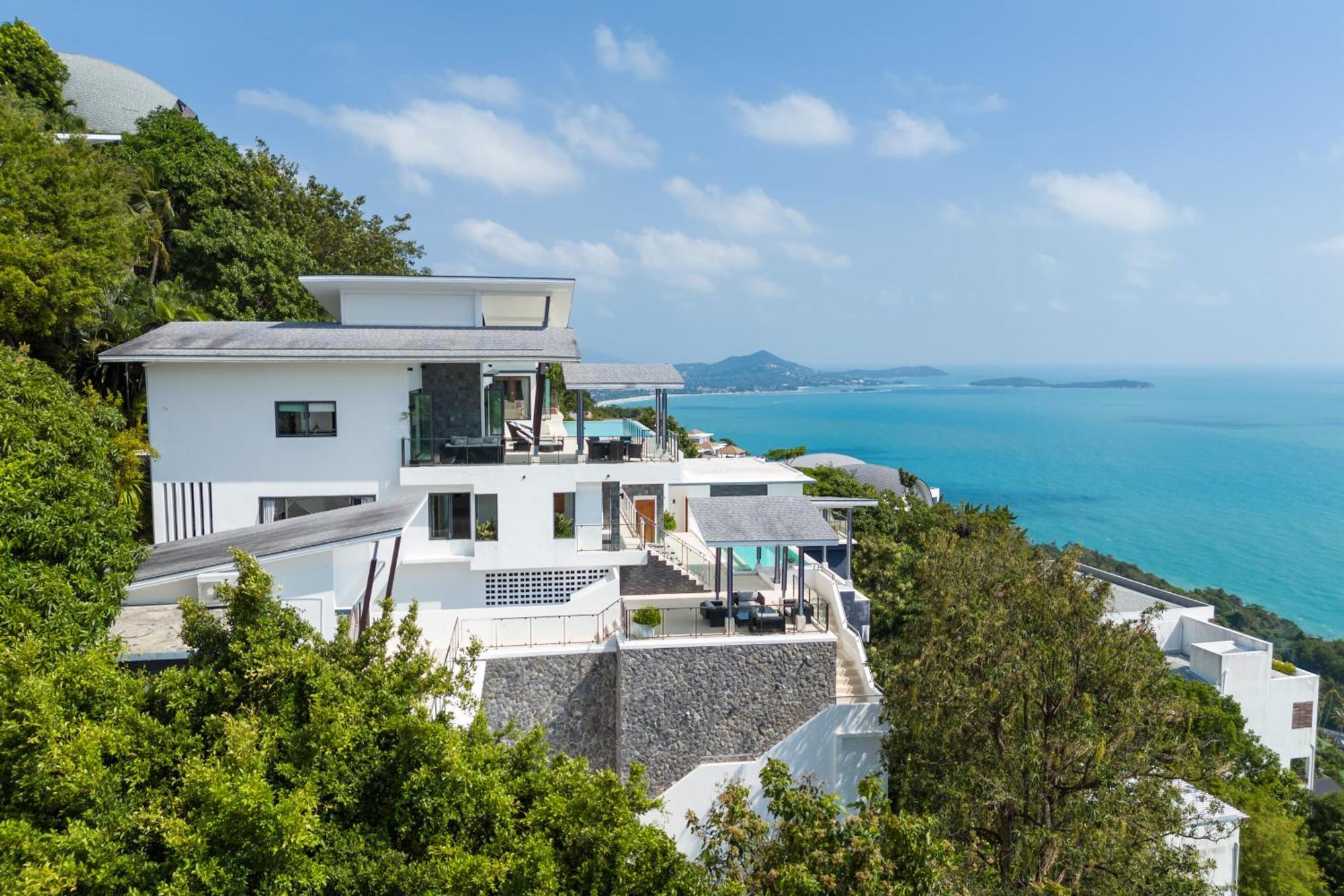 Karpe Diem Villa - Twin Infinity Pools Strand von Chaweng Exterior foto